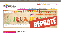Desktop Screenshot of chanteloup-les-vignes.fr